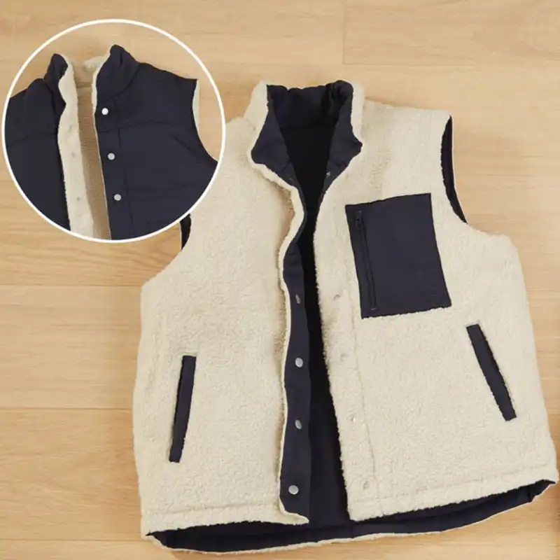 جلیقه مردانه مدل دورو تدی کد 2025NB