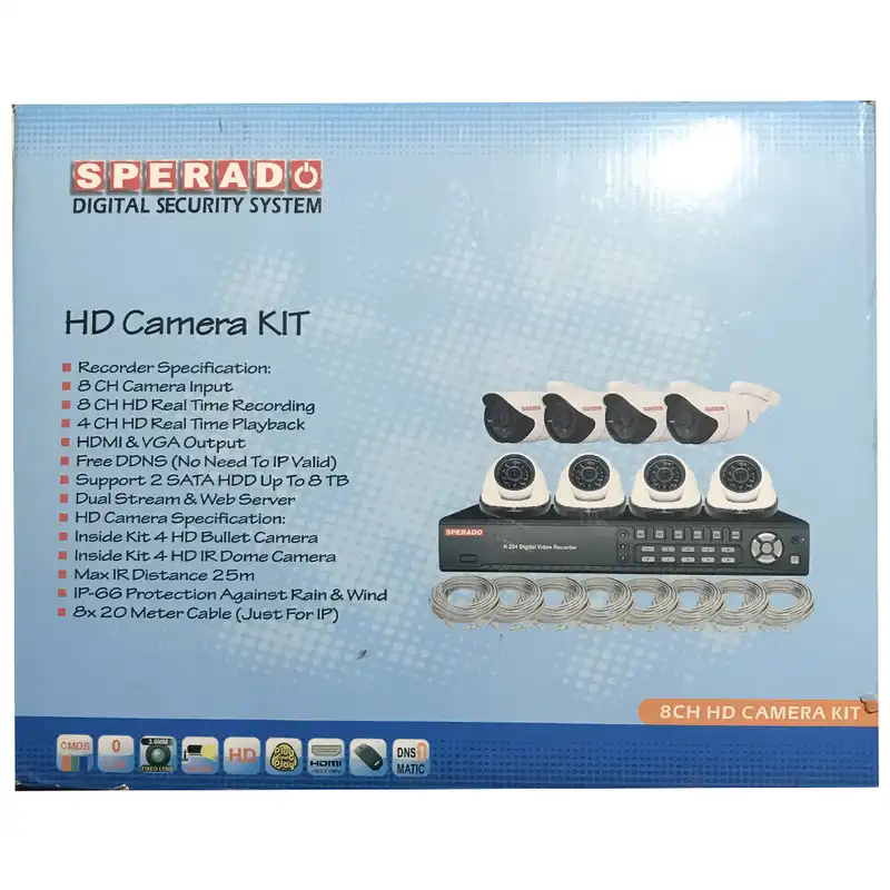 سیستم امنیتی اسپرادو مدل IPKIT25000D