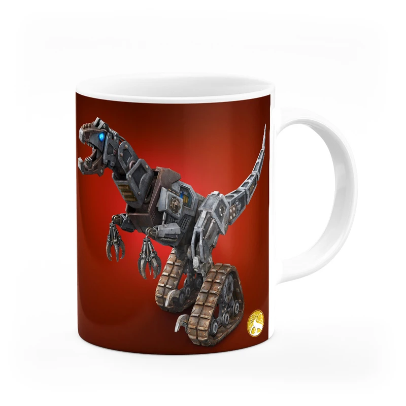 ماگ هومرو طرح انیمیشن ماشیناسورها مدل MG3702