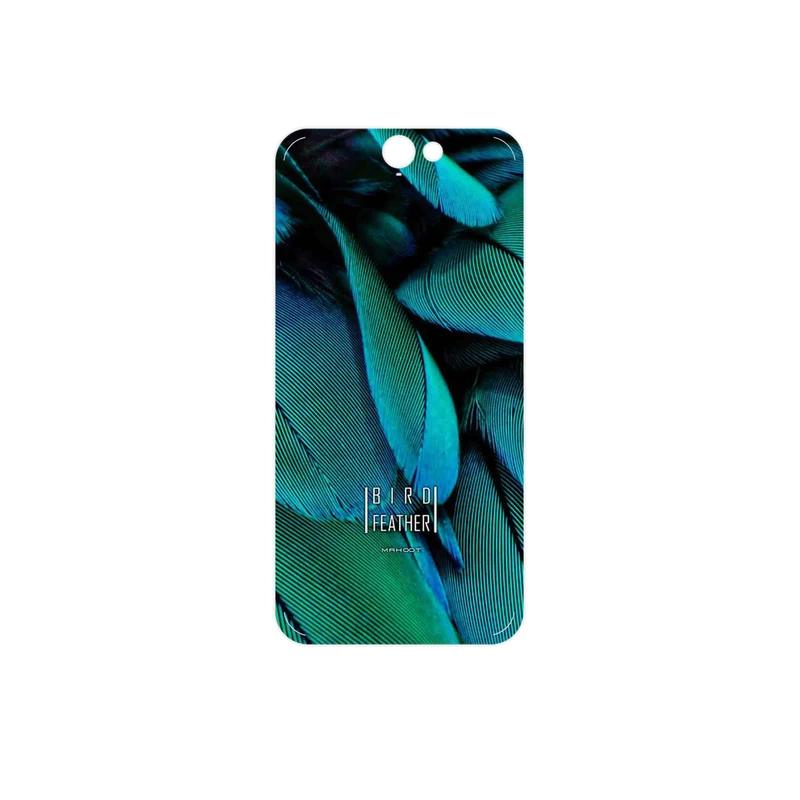 برچسب پوششی ماهوت مدل Green Feather مناسب برای گوشی موبایل اچ تی سی One A9