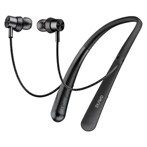 هدفون بلوتوثی داوو مدل BUTTERFLY فاقد قابلیت نویز کنسلینگ، درگاه شارژ MicroUSB، دارای نگهدارنده-گردنی و کلید مدیریت میزان صدا