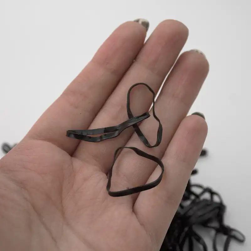 کش مو دخترانه مدل چهل گیس استوانه کد 02 بسته 200 عددی