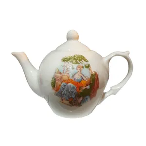 قوری زعفران مدل منظره 011