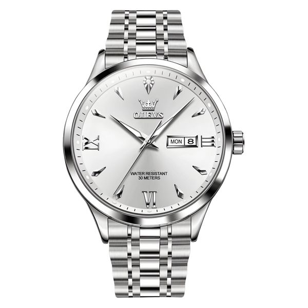 ساعت مچی عقربه‌ای کوارتز مردانه اُ لِوز مدل دی دیت کد 06