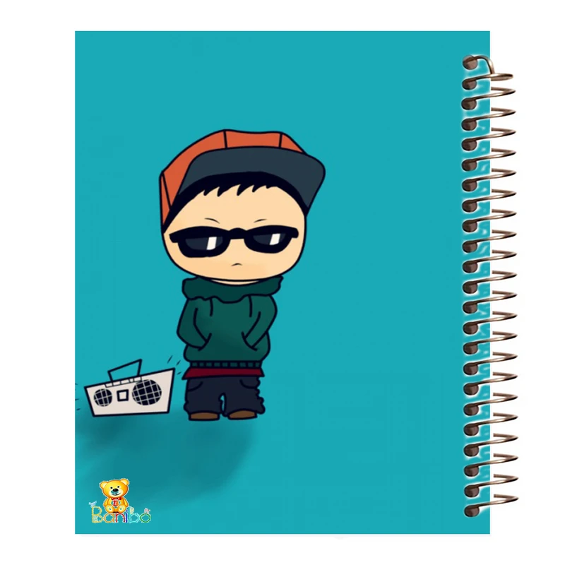 دفتر نقاشی 50 برگ بانیبو مدل  پسر کد 1200