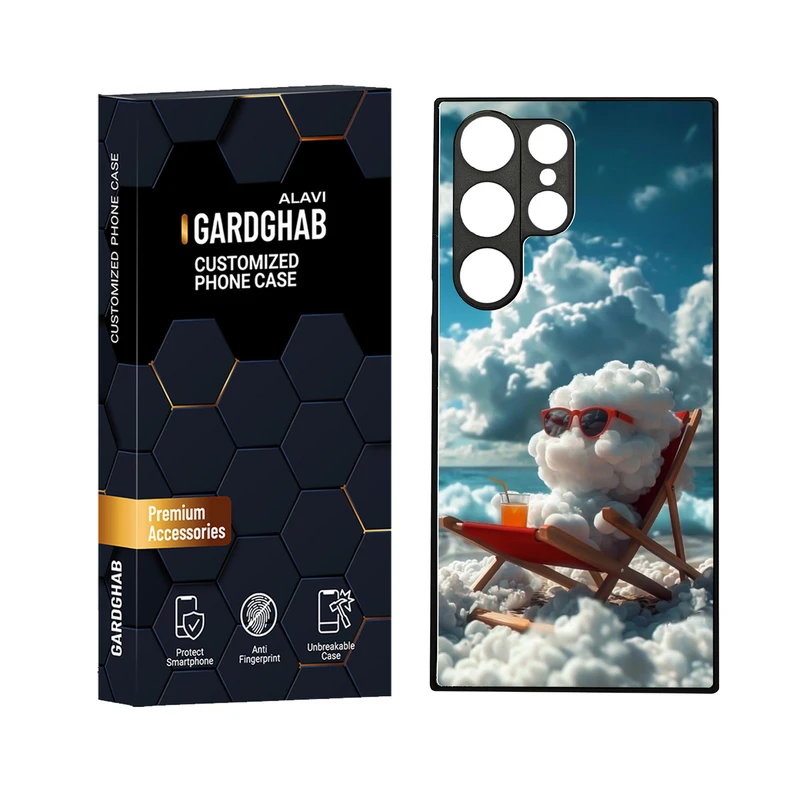 کاور گارد قاب علوی مدل دورژله ای مناسب برای گوشی موبایل سامسونگ Galaxy S23 Ultra