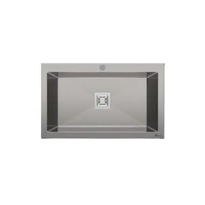 سینک ظرفشویی استیل بیمکث مدل 724 توکار