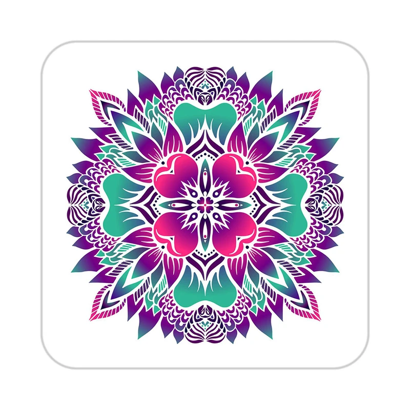 زیر لیوانی کاکتی طرح اسلیمی مدل mg10346