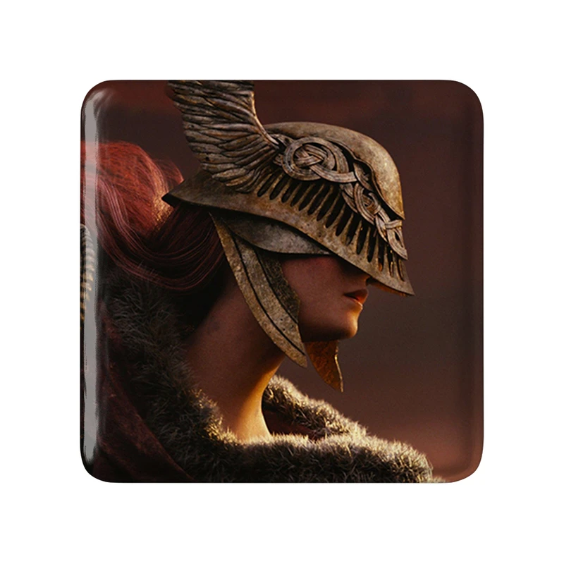 مگنت خندالو طرح بازی الدن رینگ Elden Ring مدل مربعی کد 30115