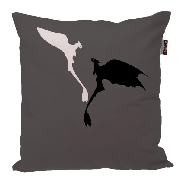 کوسن پاد آفرین مدل بیدندون طرح خشم شب کد  B1026