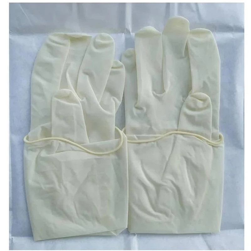 دستکش جراحی لاتکس پهاتاف مدل 01 سایز 6.5 بسته 2 عددی