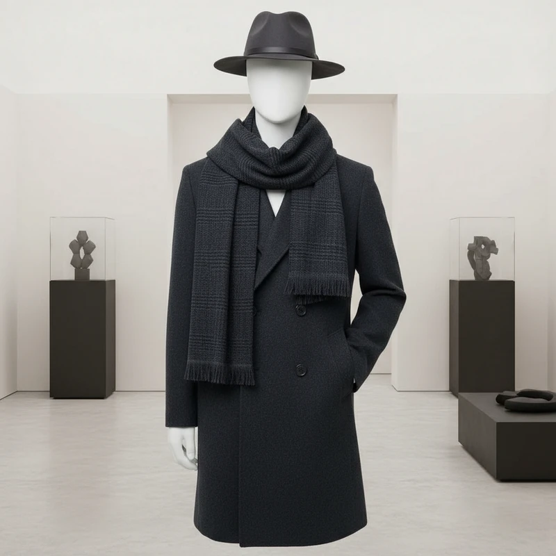 عکس شماره 12 : شال گردن مردانه کالینز مدل اکریلیک کد cl 16