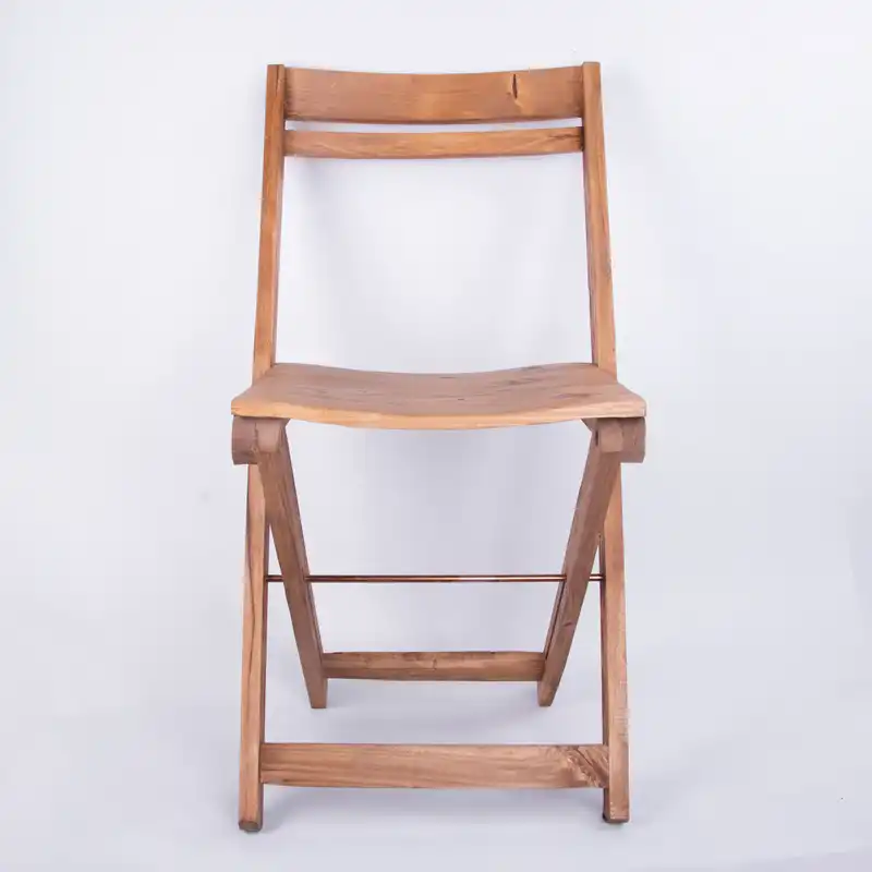 صندلی سفری مدل چوبی تاشو کد 0244