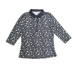 بلوز آستین سه ربع زنانه اسمارا مدل taknav-flow