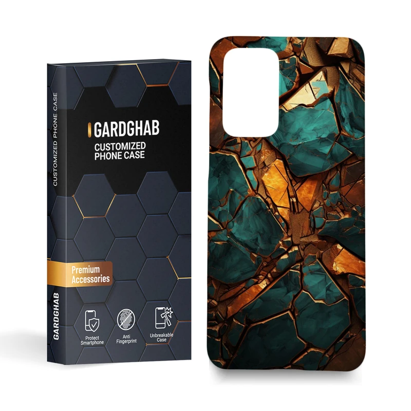 کاور گارد قاب مدل طرح سنگ مناسب برای گوشی موبایل سامسونگ Galaxy A33