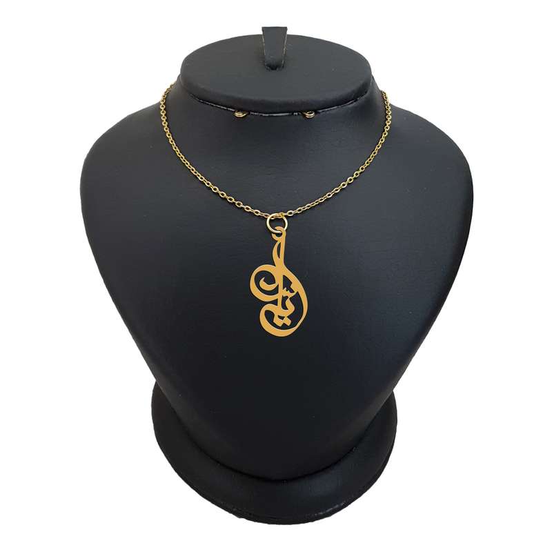 گردنبند نقره زنانه ترمه 1 مدل یاس کد ma 1299