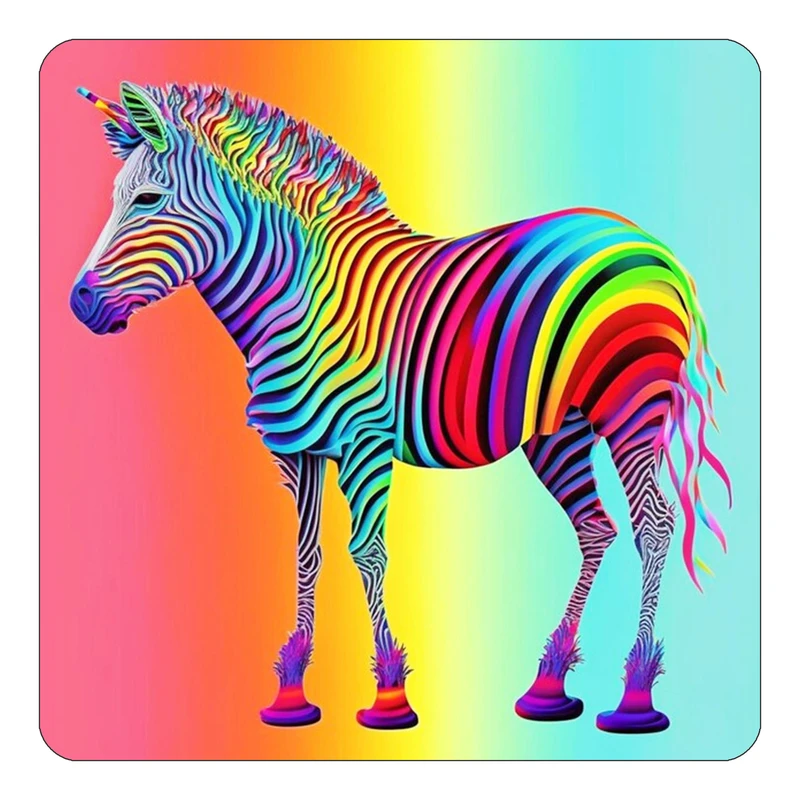 مگنت کاکتی طرح حیوانات رنگی مدل mp27125