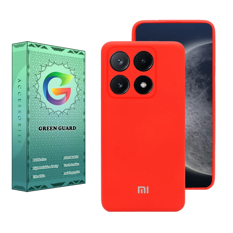 کاور گرین گارد مدل Ziro طرح سیلیکونی مناسب برای گوشی موبایل شیائومی Poco X6 Pro