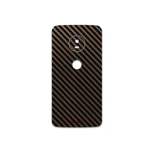MAHOOT Glossy-Brown-Fiber Cover Sticker for Motorola Moto G5