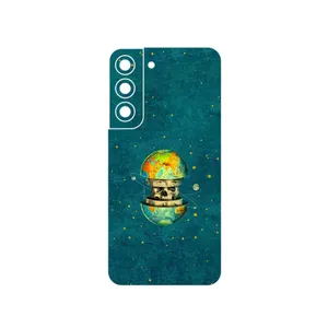 MAHOOT Collage of Earth Face Cover Sticker for Samsung Galaxy S22 5G