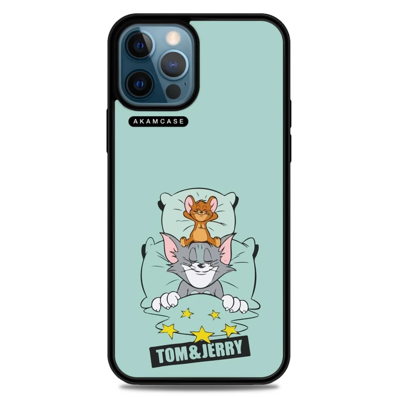 کاور آکام مدل AMC-WA12PROMAX-TOM & JERRY10 مناسب برای گوشی موبایل اپل iPhone 12 Pro Max