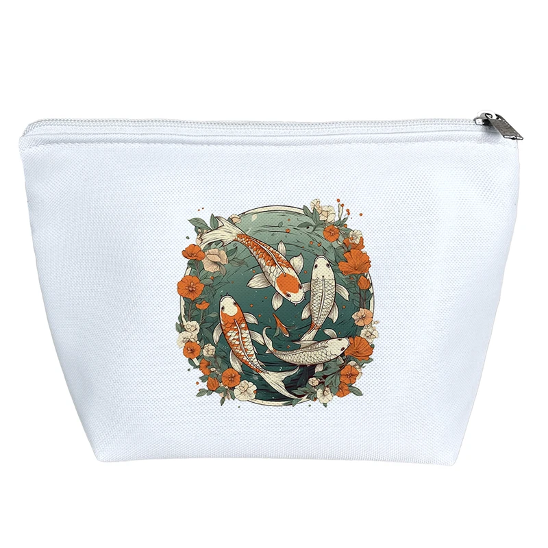 کیف لوازم آرایش دخترانه خندالو مدل ماهی کد H549