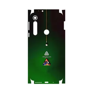 MAHOOT Pool Billiards Pro-FullSkin Cover Sticker for Motorola One Macro