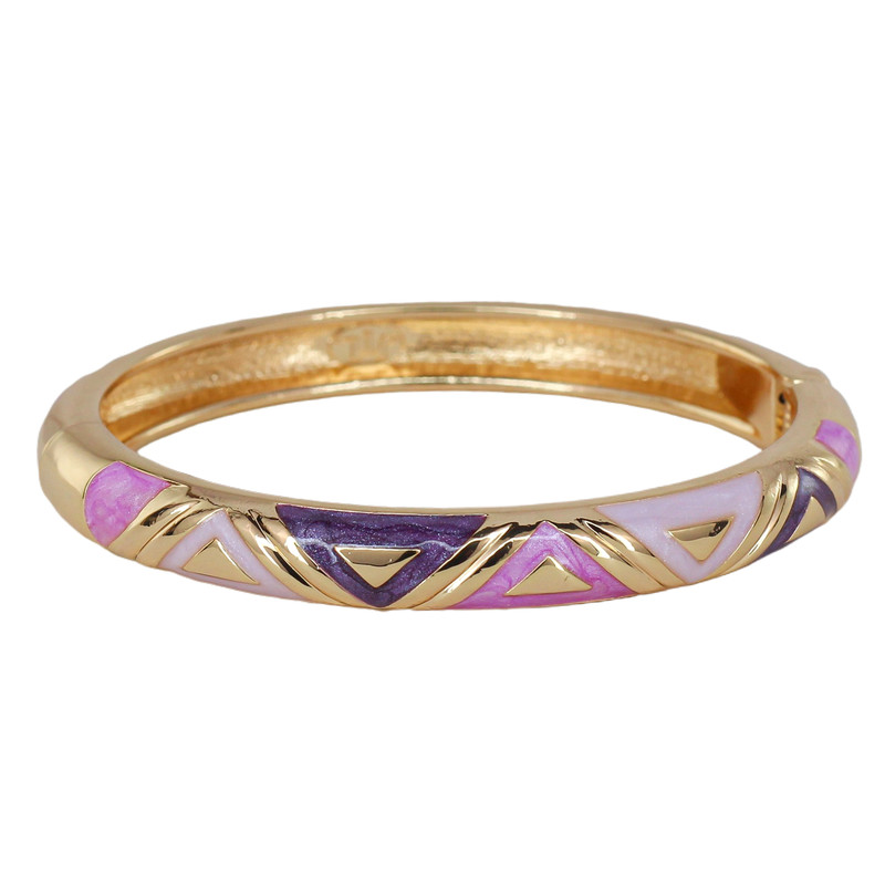 دستبند النگویی زنانه زودیکا مدل میناکاری کد AAD637