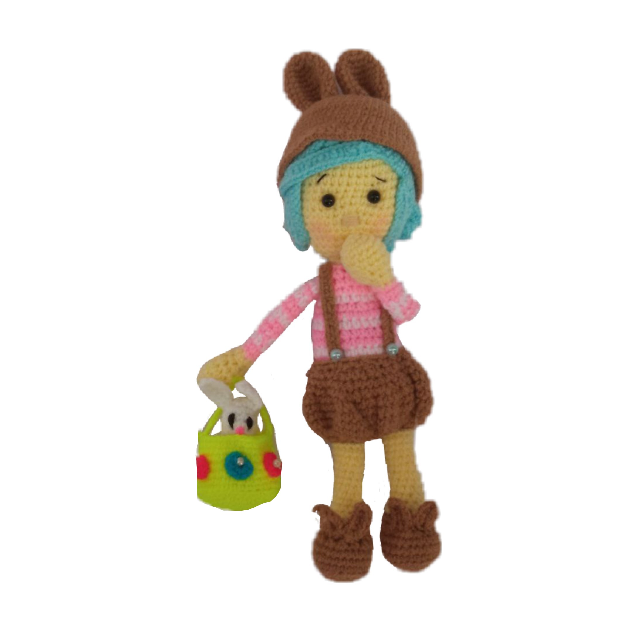 عروسک بافتنی مدل لیندا کد linda1