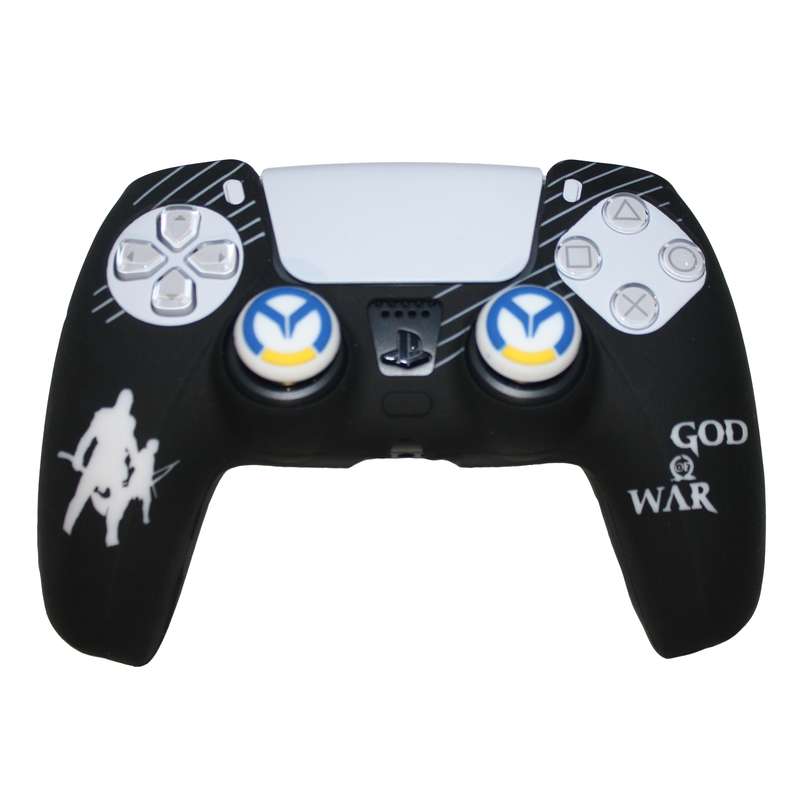 محافظ دسته پلی استیشن 5 مدل w 88 god of war به همراه روکش آنالوگ