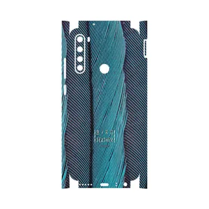 MAHOOT Turquoise feathers-FullSkin Cover Sticker for Xiaomi Redmi Note 8