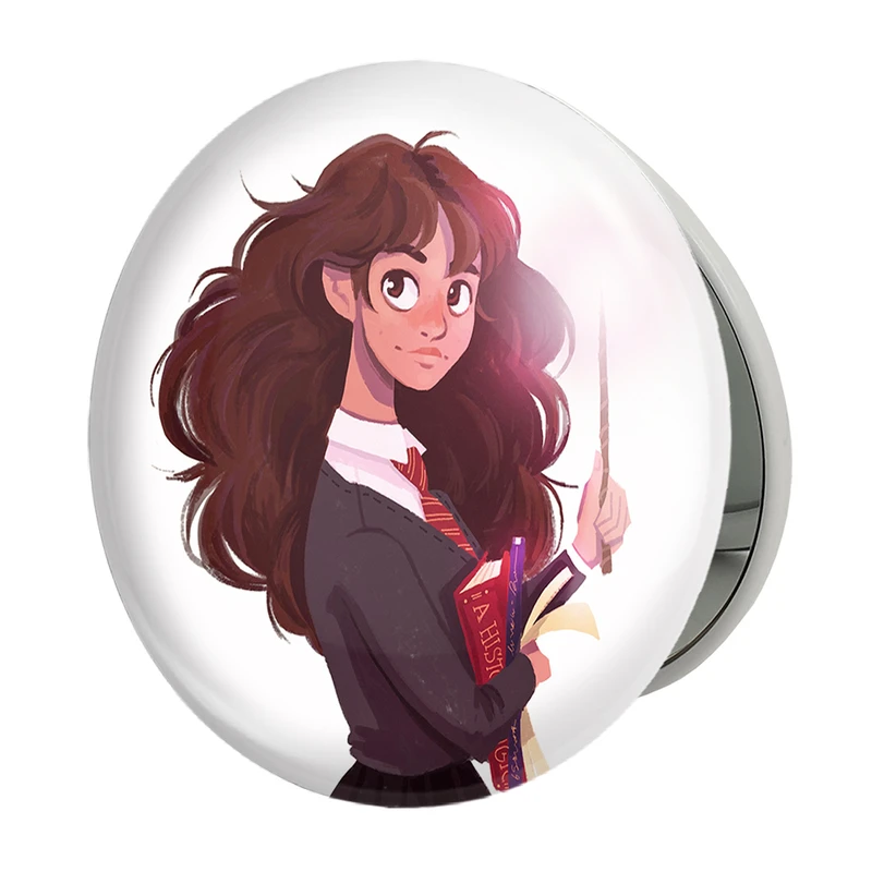 آینه جیبی خندالو طرح هرماینی هری پاتر Harry Potter مدل تاشو کد 19371 