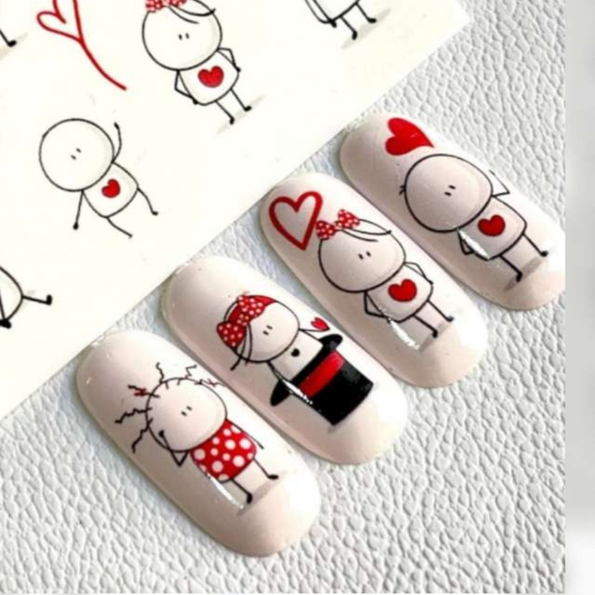 برچسب لنز ناخن  رویاسنتر مدل 03LL مجموعه 2 عددی