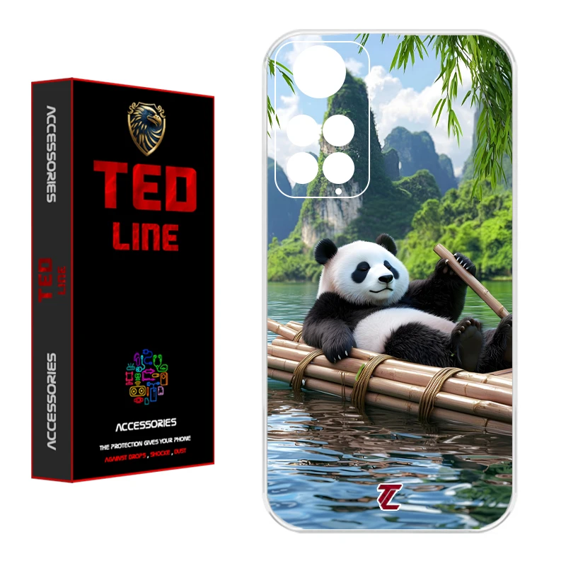 کاور تدلاین طرح پاندا کد 1162 مناسب برای گوشی موبایل شیائومی Redmi Note 11 4G / Note 11S