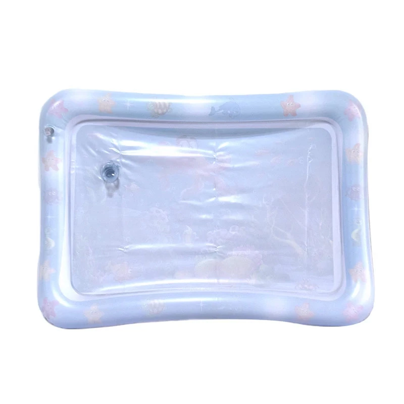 عکس شماره 5 : تشک بادی کودک مدل واتر مت طرح هشت پا و دلفین کد 021