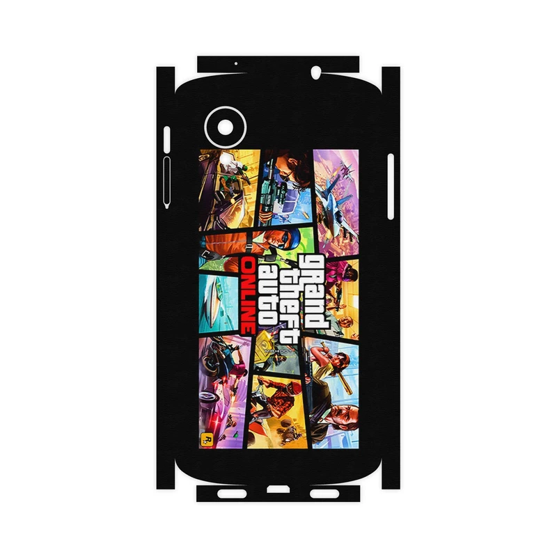 برچسب پوششی ماهوت مدل GTA Online Game Series-FullSkin مناسب برای گوشی موبایل گوگل Nexus 5