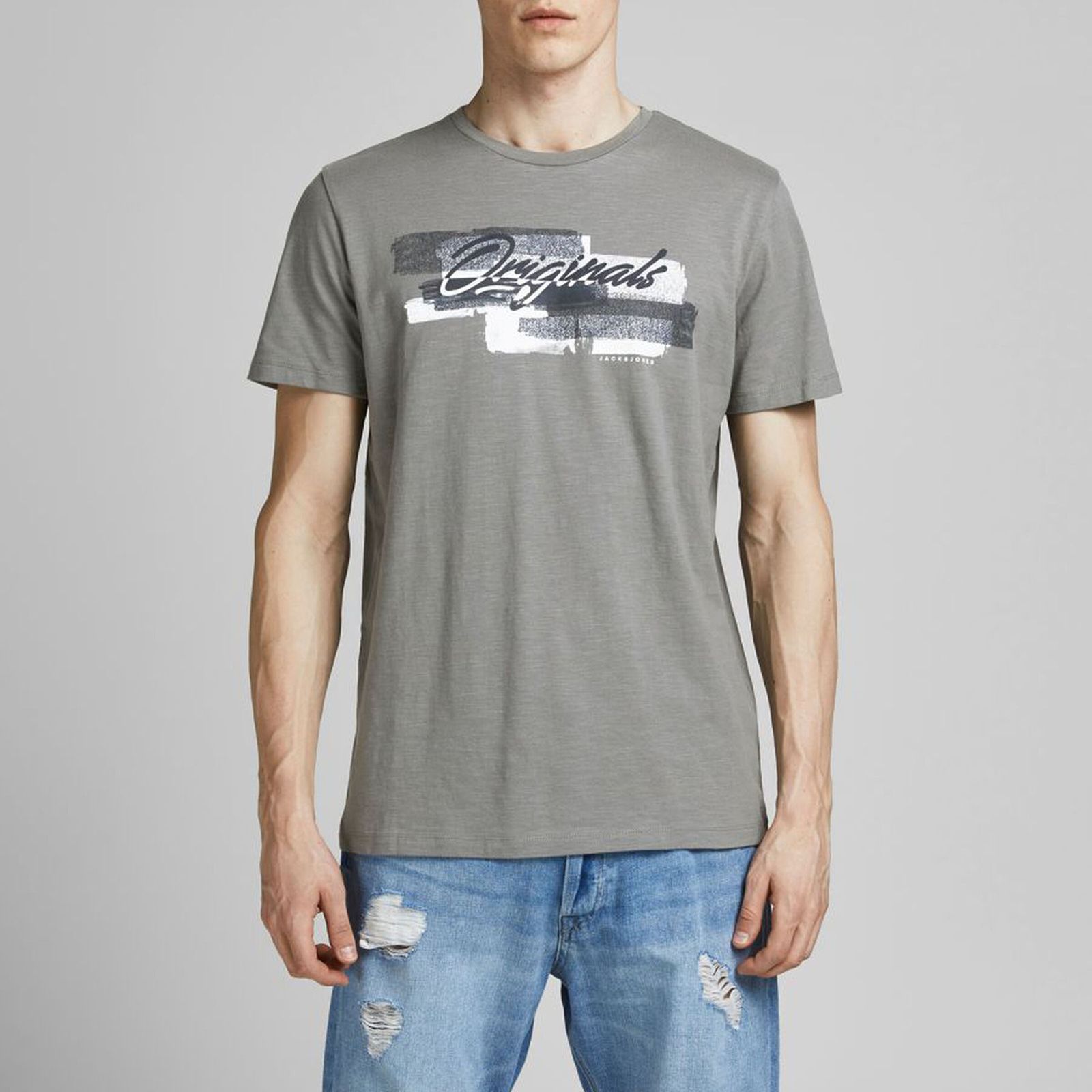 تی شرت آستین کوتاه مردانه جک اند جونز مدل 12188269 -  - 3