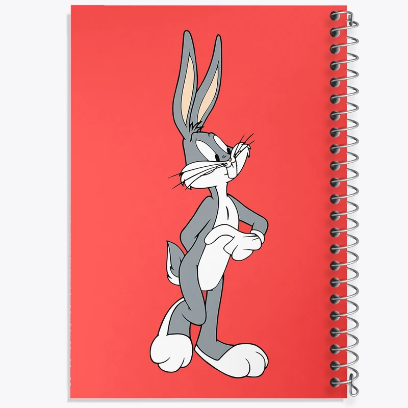 دفتر مشق 100 برگ خندالو طرح باگز بانی کد N5758