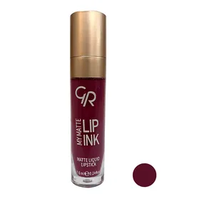 رژ لب مایع گلدن رز مدل INK-GR شماره 21