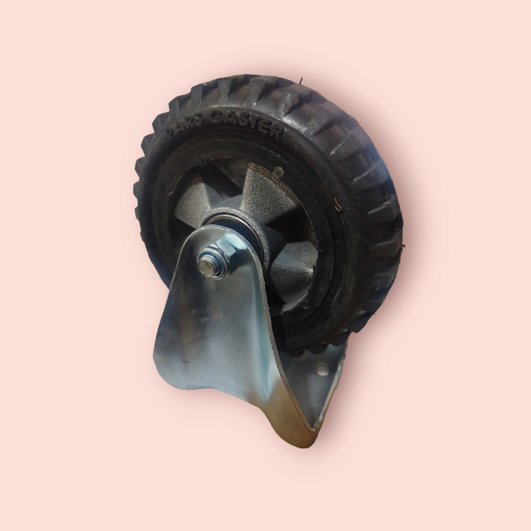 چرخ کفی‌دار ثابت پارس کاستر مدل TS-200mm
