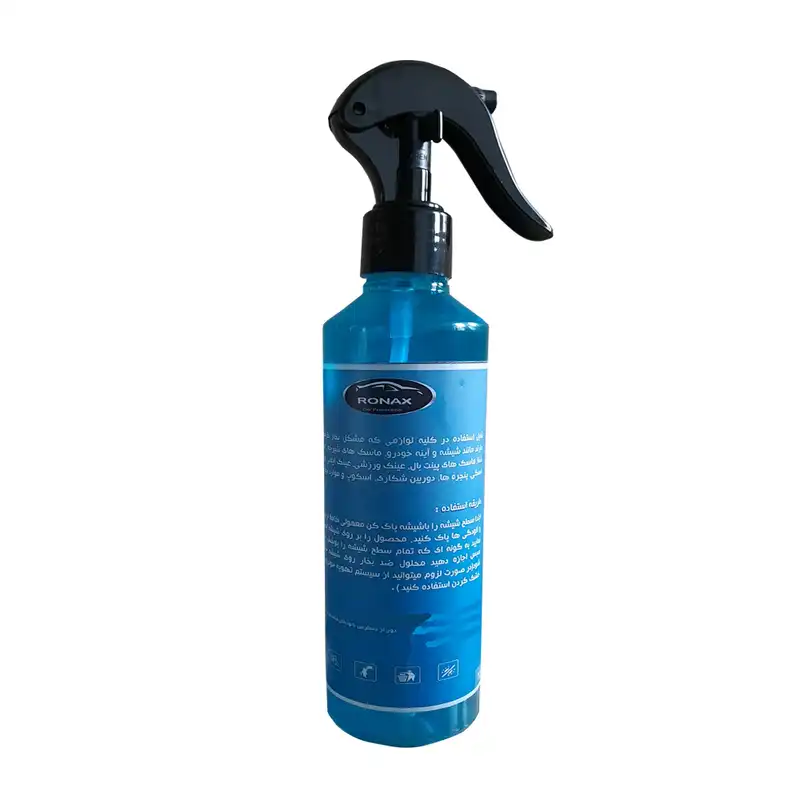 اسپری شیشه پاک کن ضد بخار روناکس مدل obj1 حجم ۲۵۰ میلی لیتر