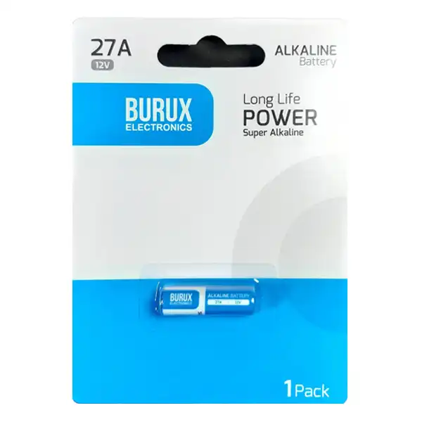 باتری 27A بروکس مدل آلکالاین A27 بسته 2 عددی