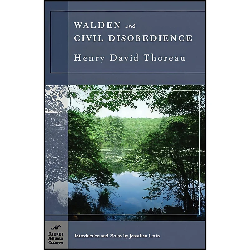 کتاب Walden and Civil Disobedience اثر Henry David Thoreau and Jonathan Levin انتشارات Barnes And Noble Classics