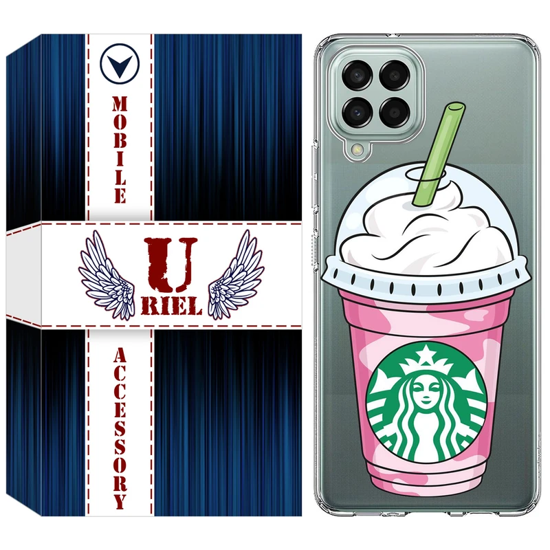 کاور یوریل قاب مدل Clear کد 55 مناسب برای گوشی موبایل سامسونگ Galaxy A12 / A12 Nacho / M12 / F12