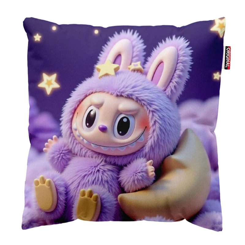 کوسن پاد آفرین طرح لبوبو کد 12 سایز 30* 30 سانتی متر