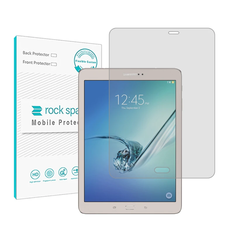 محافظ صفحه نمایش شفاف راک اسپیس مدل Hygel مناسب برای تبلت سامسونگ Galaxy Tab S2 9.7