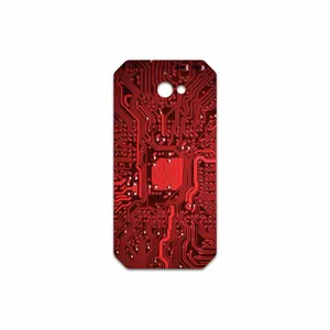 MAHOOT Red Printed Circuit Board Cover Sticker for CAT S50