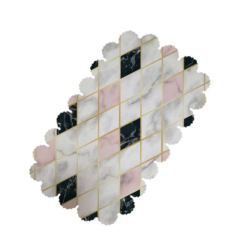 رومیزی طرح سنگ کد 8633R