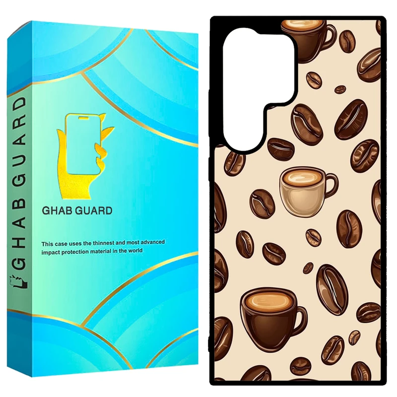 کاور قاب گارد طرح قهوه مدل GCHPD24U مناسب برای گوشی موبایل سامسونگ Galaxy S24 Ultra 5G