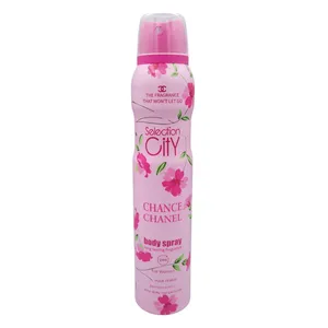 اسپری بدن زنانه سلکشن سیتی مدل Chance Chanel حجم 200 میلی لیتر